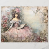 ロココプリンセススクラップブック紙 (正面)