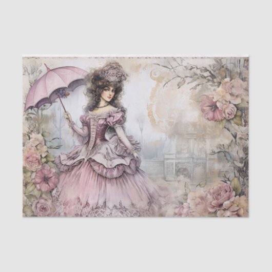 ロココプリンセスティッシュページ 薄葉紙 (正面)