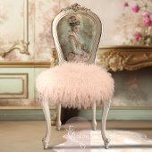 ロココポートレート、ヴィンテージビクトリアンウーマン 薄葉紙