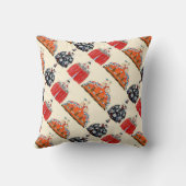 ロココレディアールデコファッション衣装デザイナー クッション (裏面)