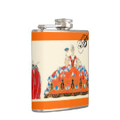 ロココレディアールデコファッション衣装モノグラム フラスク (右)