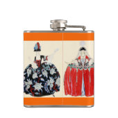 ロココレディアールデコファッション衣装モノグラム フラスク (裏面)