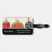 ロココレディアールデコファッション衣装モノグラム ラゲッジタグ (裏面横)