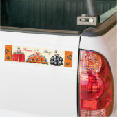 ロココレディアールデコ美しいファッション衣装デザイン バンパーステッカー (トラック上)