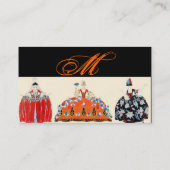 ロココレディファッション衣装デザイナーのメイクアップアーティスト 名刺 (裏面)