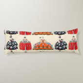 ロココレディ美しい、ファッション衣装デコ ボディピロー (裏面)