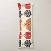 ロココレディ美しい、ファッション衣装デコ ボディピロー (裏面 (縦))