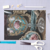 ロココワフランスのインゴブレットのデコページ紙 薄葉紙 (クラフト)