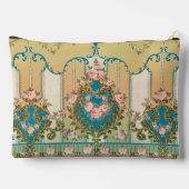 ロココヴェルサイユフリーズバロックヴィンテージメイクアップ アクセサリーポーチ (裏面)