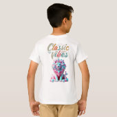 ロココ王室のパンクマーシュマロ獅子 Tシャツ (裏面フル)