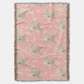 ロココ – みすぼらしいシックな装飾 – ソファ毛布を投げる スローブランケット (正面縦)