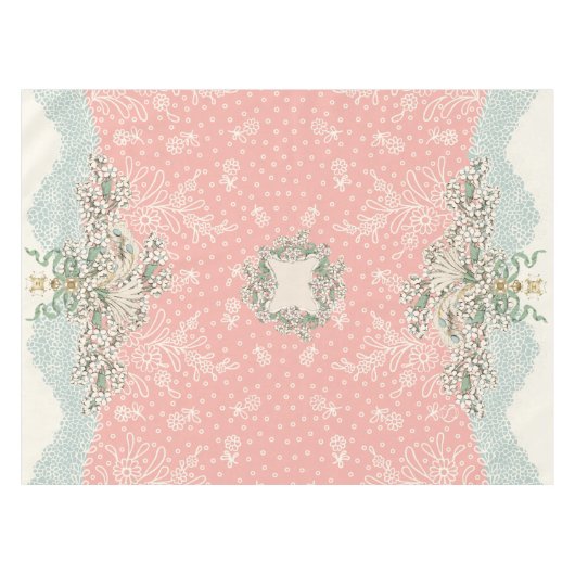 ロコディナーナプキンズテーブルクロス織物アジサイ テーブルクロス (正面(横))