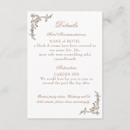 ロコフロレンチンモノクロモノグラム エンクロージャーカード