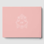 ロコマリーアントワネットピンクボタニカルクレスト ゲストブック (裏面)