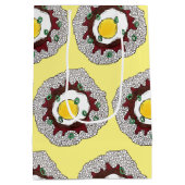 ロコモコハワイアン料理飯ハンバーグ卵 ミディアムペーパーバッグ (裏面)