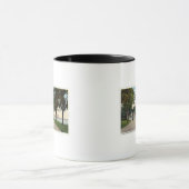 ロコモビルを見せるシーサイドパークドライブビュー マグカップ (中央)