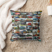 ロコモーティブの列車の枕 クッション (ブランケット)