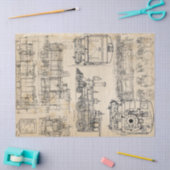 ロコモーティブ愛 薄葉紙 (クラフト)