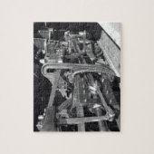 ロコモーティブ運転者のパズル ジグソーパズル (縦)