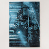 ロコモーティーブルーズオブブルー – 大パズル ジグソーパズル (縦)