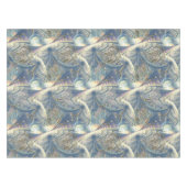 ロコリッチパターンデザインと金ゴールドレリーフ、 浮き彫り テーブルクロス (正面(横))