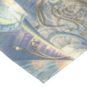 ロコリッチパターンデザインと金ゴールドレリーフ、 浮き彫り テーブルクロス (アングル)