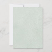 ロコリッチロマンチック金ゴールドレリーフ、 浮き彫り&マスク 招待状 (裏面)