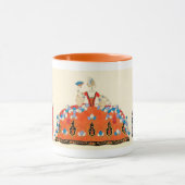 ロコレディース美しい、ファッション衣装デザイナー マグカップ (中央)