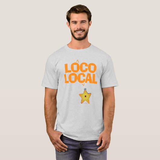 ロコローカルヒトデ Tシャツ (正面フル)