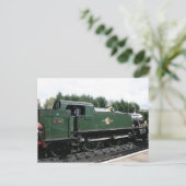 ロコ4160アットビショップスリヤード駅，サマセット ポストカード (スタンド正面)