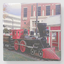 ロコ・マリエッタ将軍。大理石コースター。 ストーンコースター