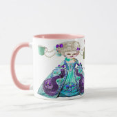 ロコ・マリー・アントワネットがコーヒーを飲ませる マグカップ (左)