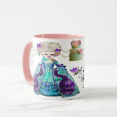 ロコ・マリー・アントワネットがコーヒーを飲ませる マグカップ (正面左)