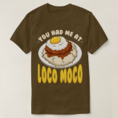 ロコ・モコ1で食べた Tシャツ (デザイン正面)