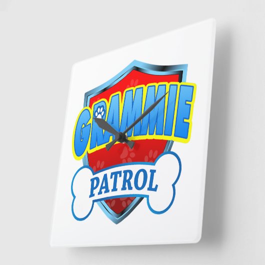 ロゴấンバểーậジフーンạン・ラờー・ギュイ スクエア壁時計 (傾斜)