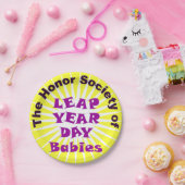 ロゴうるう日 ペーパープレート (パーティー)