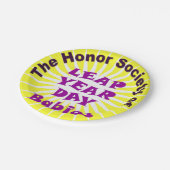 ロゴうるう日 ペーパープレート (アングル)