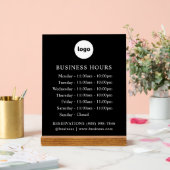 ロゴおよび営業時間 | アクリル記号 アクリルサイン (ウェディング)