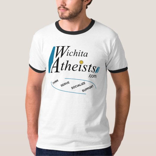 ロゴおよび機能ワイシャツ Tシャツ (正面)