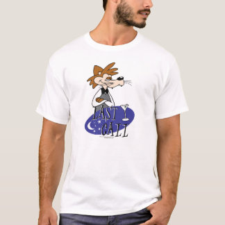 ロゴおよび赤いTuckerが付いているラスト・オーダーの漫画 Tシャツ