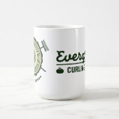 ロゴおよびLigatureのマグ コーヒーマグカップ (中央)