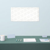 ロゴが自動的に明るくなり、繰り返される 横断幕 (トレードショー)