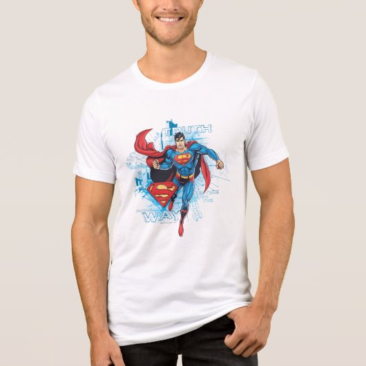 ロゴすごい付き男性 トライブレンドTシャツ (正面)