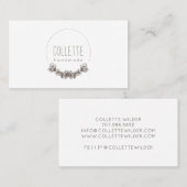 ロゴで手作り 名刺 (正面/裏面)