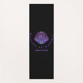 ロゴとアルバムの表紙 ヨガマット (正面)