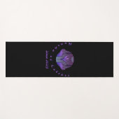 ロゴとアルバムの表紙 ヨガマット (正面(横))