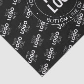 ロゴとカスタマイズ可能な文字（ロゴパターン） 薄葉紙 (詳細)