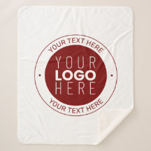 ロゴとカスタマイズ可能な文字 | 深い赤/DIY色