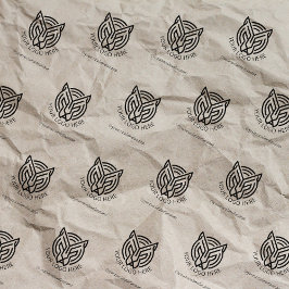 ロゴとソーシャルメディア、パッケージングビジネス ラバースタンプ