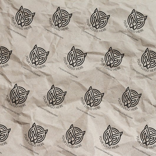 ロゴとソーシャルメディア、パッケージングビジネス ラバースタンプ